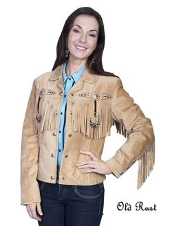 Fringe And Beaded Jacket -WildWestFashionFinds Scully20L15220fringe20bead20jacket 11