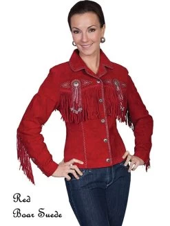 Fringe And Beaded Jacket -WildWestFashionFinds Scully20L15220fringe20bead20jacket 13