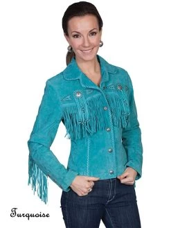 Fringe And Beaded Jacket -WildWestFashionFinds Scully20L15220fringe20bead20jacket 15