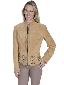 Suede Concho Jacket 6 Suede Concho Jacket -WildWestFashionFinds Scully20L19120Suede20concho20jacket 03