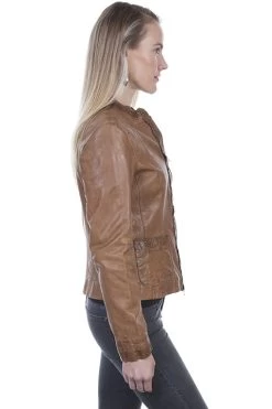 Vintage Lamb Jacket -WildWestFashionFinds Scully20L24720Vintage20lamb20jacket 03