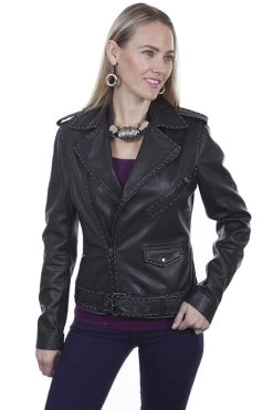 Studded Motorcycle Jacket