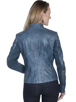 Ribbed Leather Jacket -WildWestFashionFinds Scully20L33120Ribbed20leather20jacket 06