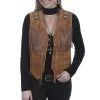 Hand Laced And Bead Trim Vest
