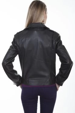 Leather Motorcycle Jacket -WildWestFashionFinds Scully20L75920Leather20motorcycle20jacket 04