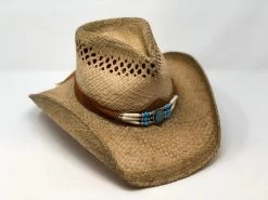 Shady Brady Canyon Western Hat (Natural-Non Vented-Small)