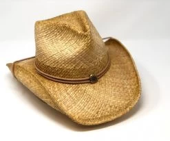 Shady Brady Hudson Western Hat (Natural-Non Vented-Small)