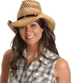 Shady Brady Husky Western Hat (Natural-Non Vented-Large) -WildWestFashionFinds Shady20Brady201DW91C320Husky 05