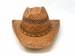 Shady Brady Harris Western Hat (Brown-Vented-Medium) -WildWestFashionFinds Shady20Brady201WW3020Harris20Natural 04