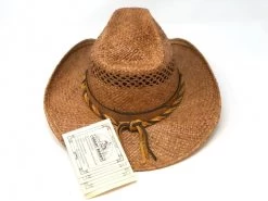 Shady Brady Harris Western Hat (Brown-Vented-Medium) -WildWestFashionFinds Shady20Brady201WW3020Harris20Natural 06