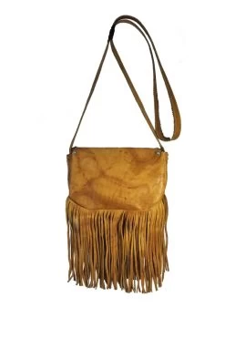 Stone Southwestern Medium Size Leather Cross Body Shoulder Bag -WildWestFashionFinds Stone Bag Black20650x975 04