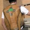 Antiqued Leather Sun Vest