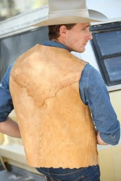 Rough Cut Unlined Mountain Man Vest (Brown Size Large) -WildWestFashionFinds Unlined20Mountain20Man20Brown20Vest 03 1