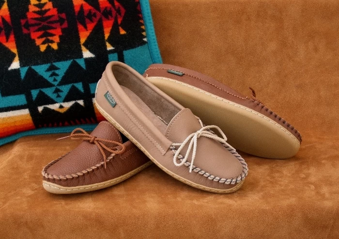 Women's Molded Sole Moccasin Shoes 1 Women's Molded Sole Moccasin Shoes