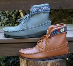 Women's Deerskin Princess Moccasin Boots (Size: 6 / Gray) 7 Women's Deerskin Princess Moccasin Boots (Size: 6 / Gray) -WildWestFashionFinds Womens20Princess20Moccasin20Boots20 04 1