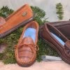 Women’s Rubber Sole Moccasin Shoes