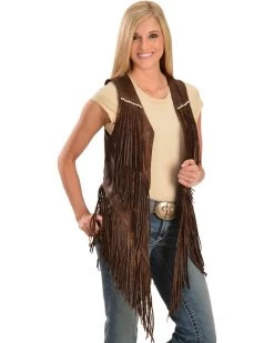 Yucaipa Leather & Rhinestone Vest -WildWestFashionFinds Yucaipa20Vest203Q20Brown 07