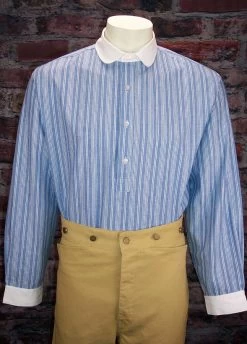 Bankers Old West Stripe Cotton Shirt