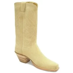 Britney Stitch Smooth Leather Handmade Cowboy Boots