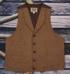 Men's Comstock Wool Old West Frontier Vest 7 Men's Comstock Wool Old West Frontier Vest -WildWestFashionFinds comstock mens frontier classic wool western vest 2