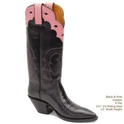 Estacado Smooth Leather Handmade Cowboy Boots 9 Estacado Smooth Leather Handmade Cowboy Boots -WildWestFashionFinds estacado smooth leather handmade cowboy boots 4