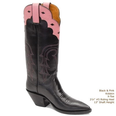 Estacado Smooth Leather Handmade Cowboy Boots 3 Estacado Smooth Leather Handmade Cowboy Boots - Image 3