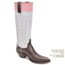 Estacado Smooth Leather Handmade Cowboy Boots 12 Estacado Smooth Leather Handmade Cowboy Boots -WildWestFashionFinds estacado smooth leather handmade cowboy boots 7