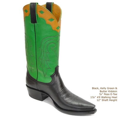 Estacado Smooth Leather Handmade Cowboy Boots 7 Estacado Smooth Leather Handmade Cowboy Boots - Image 7