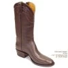 Godiva Smooth Leather Cowboy Boot