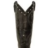Hawk Eye Smooth Leather Cowboy Boots