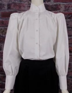 Ladies Old West Garden City Frontier Cotton Blouse -WildWestFashionFinds ladies old west garden city frontier cotton blouse 4