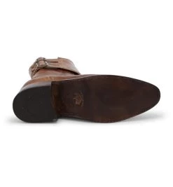 Faye Tan Rustic Leather Riding Boots -WildWestFashionFinds oak20tree20farms20Faye20short20boots20tan20rustic 05