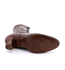 Jasmine Victorian Lace Up Tall Boots Cognac Rustic Kidskin -WildWestFashionFinds oak20tree20farms20Jasmine20tall20boots20kidskin20cognac 06