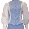 Old West Ladies Western Cotton Fitted Blouse