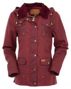 Jill-A-Roo Oilskin Coat Red