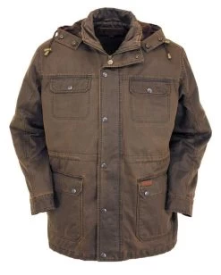 Langston Fleece Lined Conceal Carry Leather Jacket