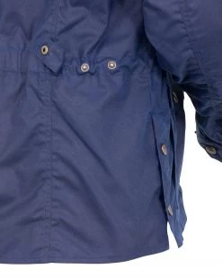 Jill-A-Roo Oilskin Coat Navy -WildWestFashionFinds outback trading company coats jackets navy jill a roo oilskin jacket 03