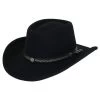 Durango Wool Western Hat (Black / Small)