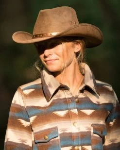 Gold Dust Western Hat -WildWestFashionFinds outback trading company hat gold dust 03