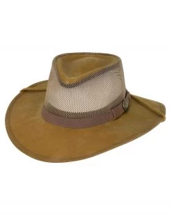 Kodiak With Mesh Crown Oilskin Hat