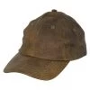 Slugger Leather Cap (Brown / Adjustable OS)