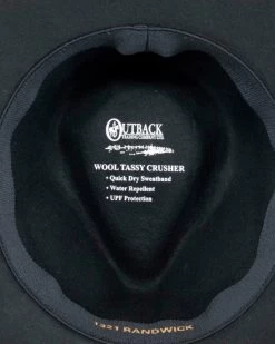 Randwick Wool Hat -WildWestFashionFinds outback trading company hat randwick australian wool 03