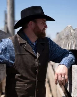 Shy Game Wool Cowboy Hat 7 Shy Game Wool Cowboy Hat -WildWestFashionFinds outback trading company hat shy game australian wool 04