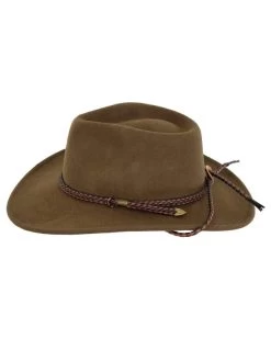 Broken Hill Classic Cowboy Hat (Black / Large) -WildWestFashionFinds outback trading company hats black broken hill austrralian wool 05 1