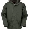 Pak-A-Roo Parka Rain Coat Dark Olive