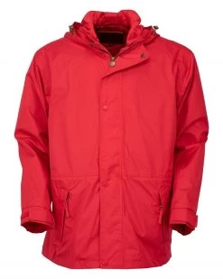 Pak-A-Roo Parka Rain Coat Red
