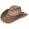 Knotting Hill Hat With Mesh Crown (Brown / Large)