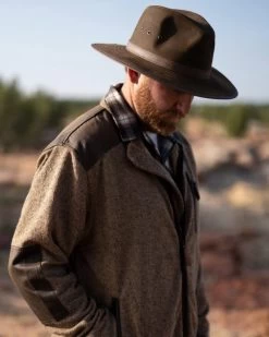 Deer Hunter 100% Cotton Oilskin Hat -WildWestFashionFinds outback trading company oilskin hat deer hunter 03