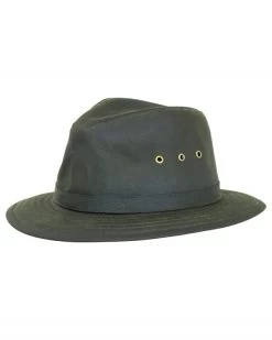 Nottingham 100% Cotton Oilskin Hat -WildWestFashionFinds outback trading company oilskin hat nottingham 03