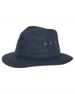 Nottingham 100% Cotton Oilskin Hat -WildWestFashionFinds outback trading company oilskin hat nottingham 05